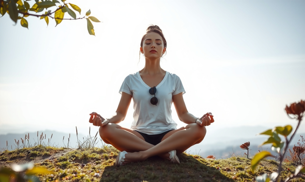 Mindfulness and meditation practices for a calmer and more peaceful mind